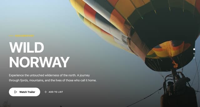 Wild Norway Cinematic Hero