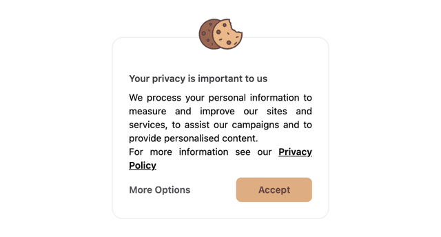 Tailwind Cookies Card