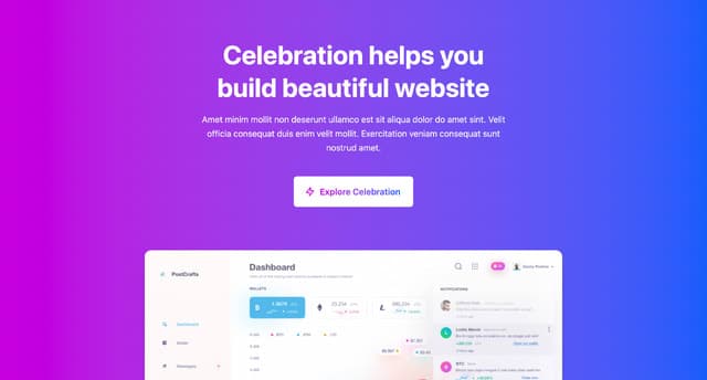 Free Tailwind Home Section