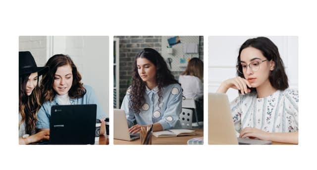 Image Gallery with Hovered Content