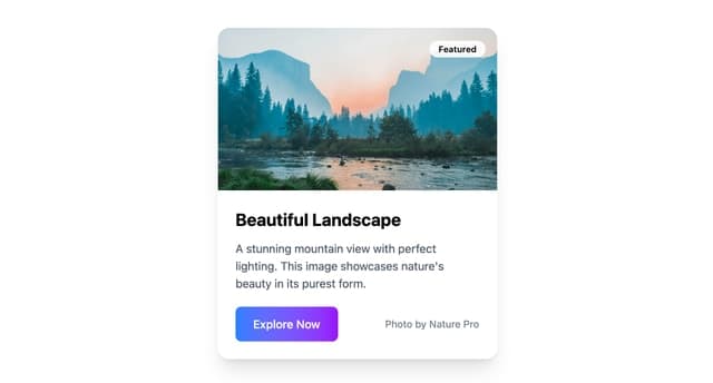 AI Genrate Beautiful Landscape Card