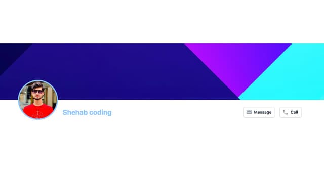 Profile with Background image